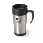 Brinde Caneca Inox 400ml para Viagem