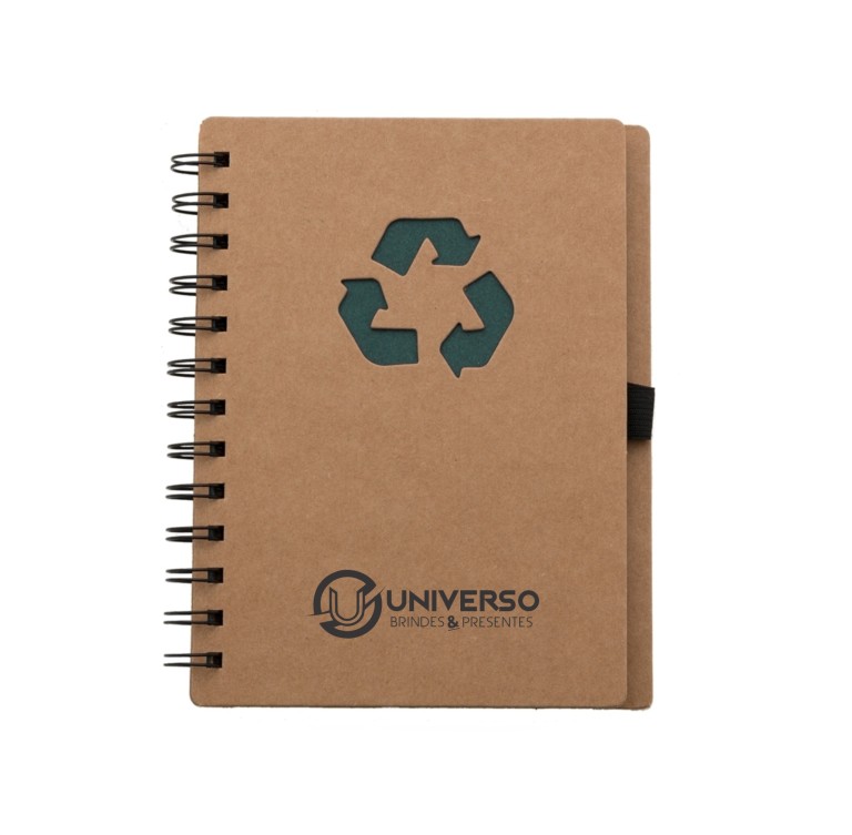 Brinde Bloco de Anotações Recicle