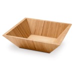 Brinde Petisqueira de Bambu Quadrada