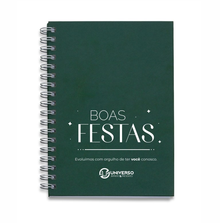 Brinde Caderno de Capa Kraft