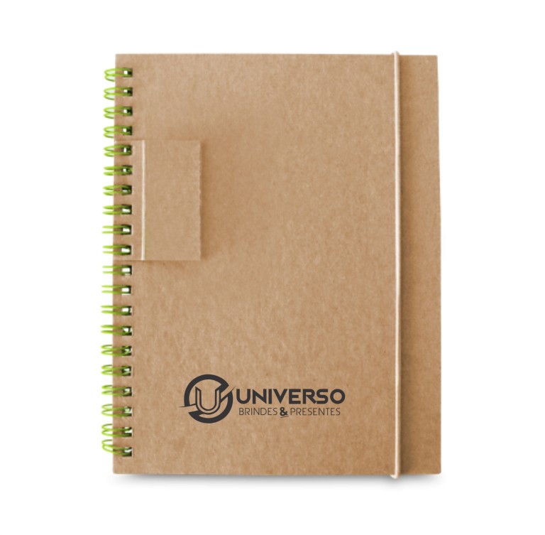 Brinde Caderno para Anotações Green