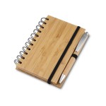 Brinde Bloco de Bambu com Caneta