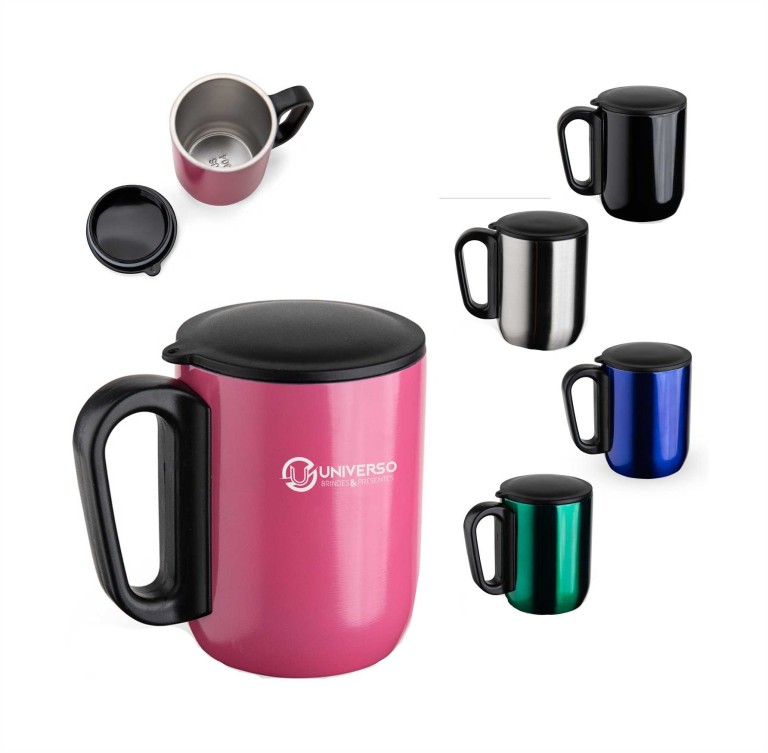 Brinde Caneca Metálica Cherry