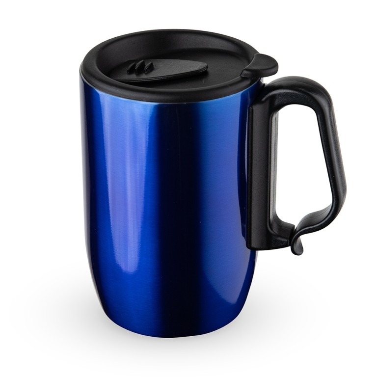 Brinde Caneca Metálica de Parede Dupla