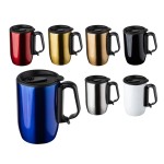 Brinde Caneca Metálica de Parede Dupla