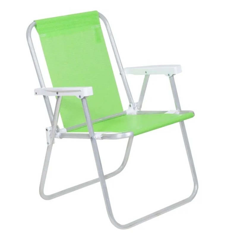 cadeira de praia verde
