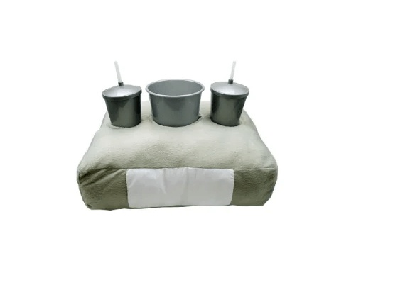 porta pipoca duplo cinza