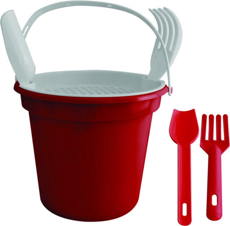 BALDE PRAIA PA E RASTELO – VERMELHO