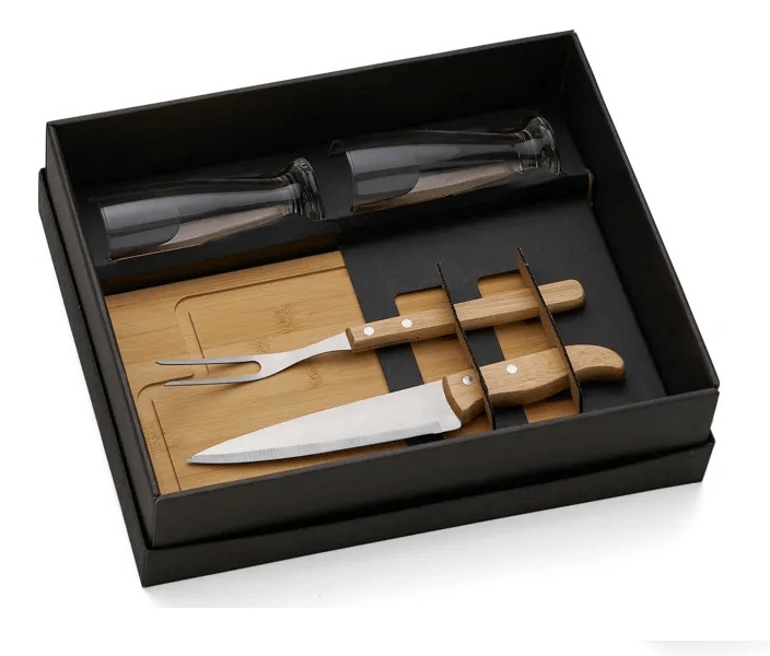 kit churrasco com copos 2