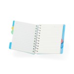 Brinde Caderno Pequeno com Divisórias