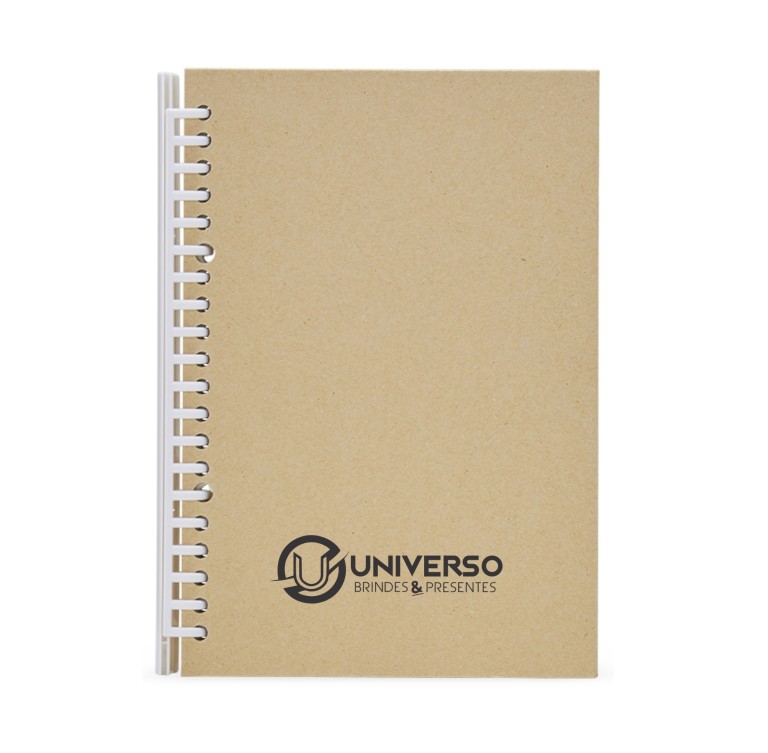 Brinde Caderno A5 Kraft