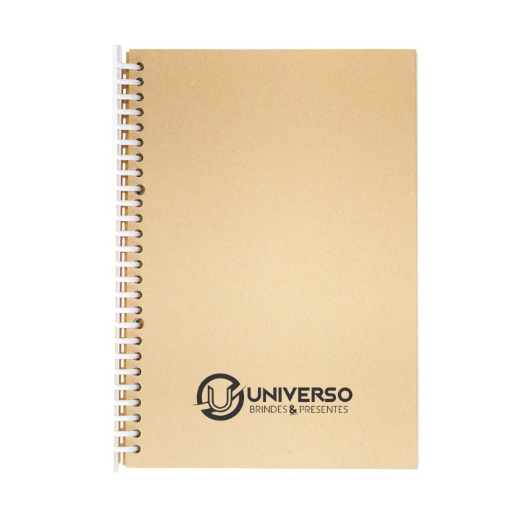 Brinde Caderno B5 Kraft