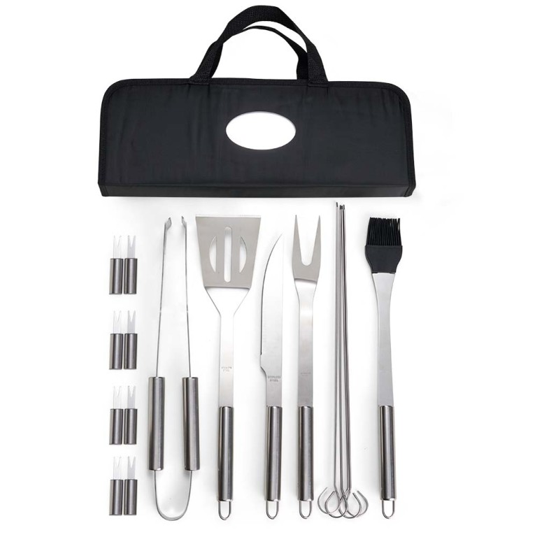 Brinde Kit Churrasco 17 Peças