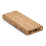 Brinde Bateria Portátil de Bambu