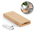 Brinde Bateria Portátil de Bambu