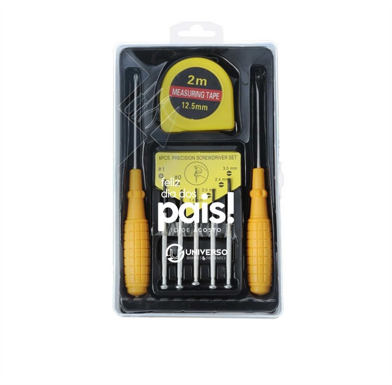 Brinde Kit Ferramentas 8 Peças