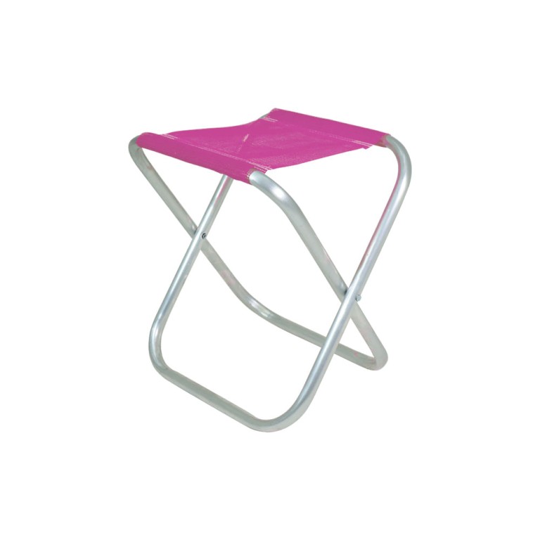 banqueta-dobravel-aluminio-rosa-aberta