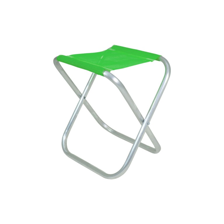 banqueta-dobravel-aluminio-verde-aberta