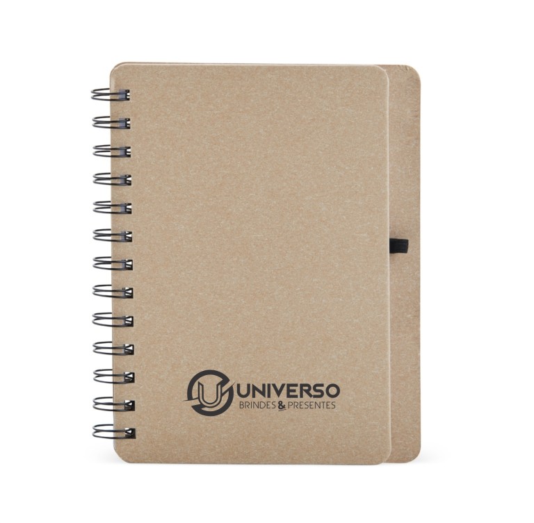 Brinde Caderno Kraft Wire-o