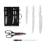 Brinde Kit Churrasco 5 Peças com Maleta