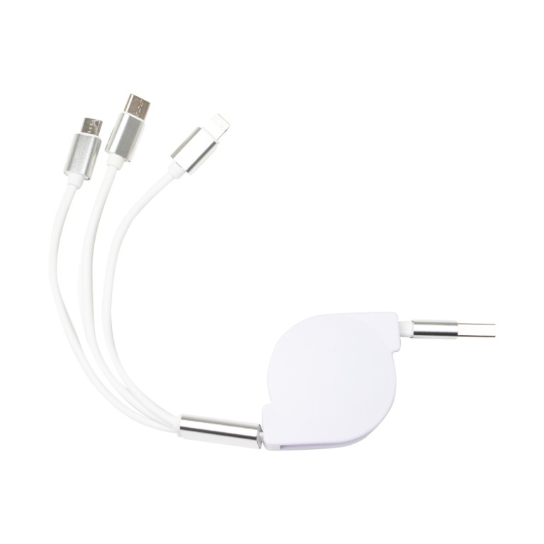 Brinde Cabo USB Retrátil 3 em 1