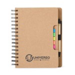 Brinde Caderno com Post-it e Caneta