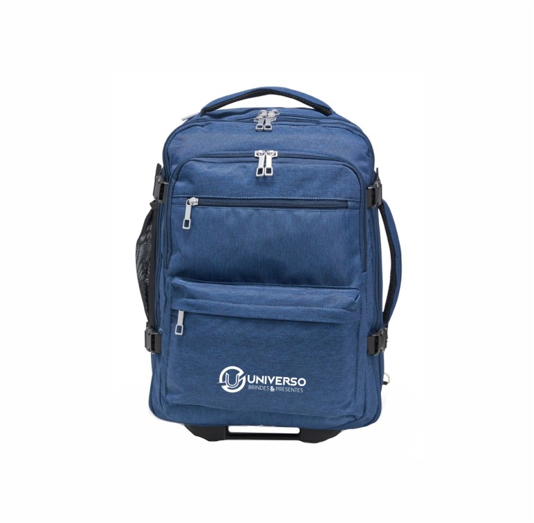 Brinde Mochila Poliéster com Rodas