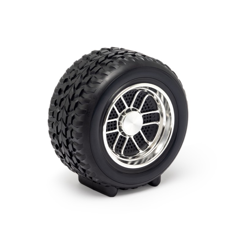 Brinde Caixa de Som Pneu