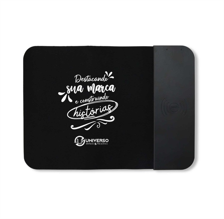 Brinde Mouse Pad com Carregador