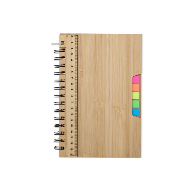 Brinde Caderno Ecológico Bamboo