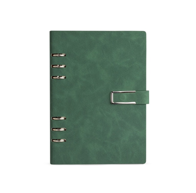 Brinde Caderno Fichário PU