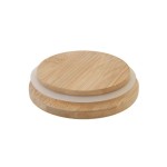 Brinde Tampa de Bambu para Caneca