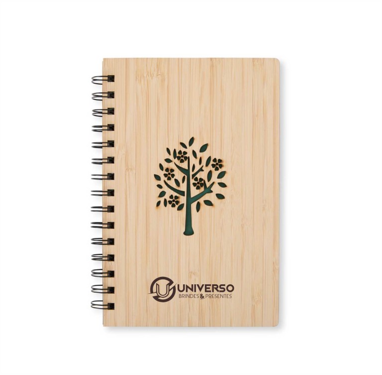 Brinde Caderno Ecológico Bambu