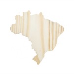 Brinde Tábua de Madeira Brasil