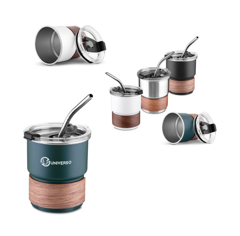 Brinde Copo Metálico Sicília