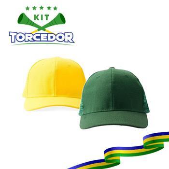 Brinde Boné Poliéster aba Curva com Tela