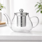 Brinde Chaleira de Vidro Borossilicato 600ml