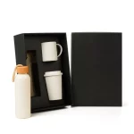 Brinde Kit Garrafa, Copo E Caneca - 3 Pçs